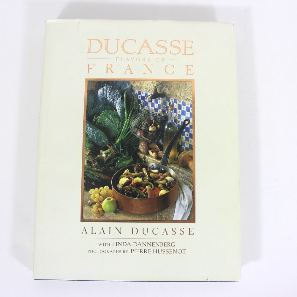 1998 Ducasse Flavors of France Alain Ducasse Cook Book, Retro Kitchen Decor